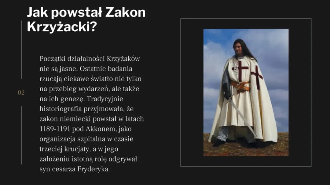 Kto założył zakon krzyżacki? Zaskakujące fakty o jego początkach
