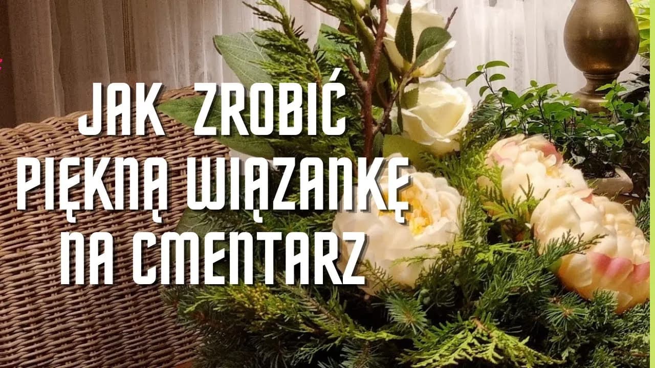 Jak zrobić wiązanki na cmentarz, aby uczcić bliskich z sercem