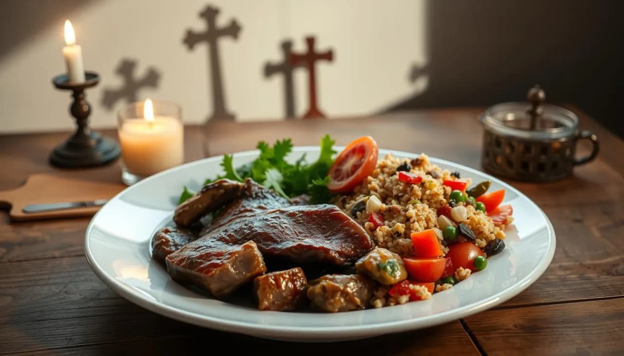 Czy jedzenie mięsa w piątek to grzech? Odkryj prawdę o postach